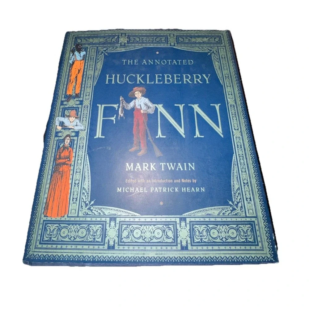 The Annotated Huckleberry Finn Book Hardcover Mark Twain Michael Patrick Hearn